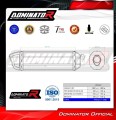 ауспух заглушител DOMINATOR HP1 черен подходящо за мотоциклет Ducati MONSTER 695 2006 - 2008 3