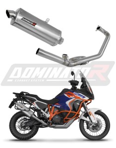 KTM 1290 Super Adventure 2021 - 2024 Пълна система Изпускателен колектор Заглушител P7 + dB killer medium