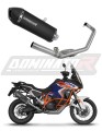 пълна изпускателна система със заглушител DOMINATOR Full System HP7 черен подходящо за мотоциклет KTM 1290 Super Adventure 2021 - 2024