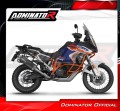 пълна изпускателна система със заглушител DOMINATOR Full System P7 черен подходящо за мотоциклет KTM 1290 Super Adventure 2021 - 2024 3