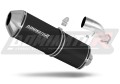 ауспух заглушител DOMINATOR OVR черен подходящо за мотоциклет Yamaha FZ1 FAZER 1000 2006 - 2015