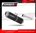 ауспух заглушител DOMINATOR OVR черен подходящо за мотоциклет Yamaha FZS FAZER 1000 2001 - 2005 2