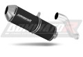 ауспух заглушител DOMINATOR OVR черен подходящо за мотоциклет Yamaha XTZ 660 TENERE 1991 - 1999