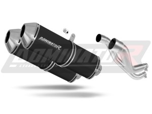 Aprilia Pegaso 650 Trail 2006 - 2010 ауспух заглушител OVR BLACK + dB killer
