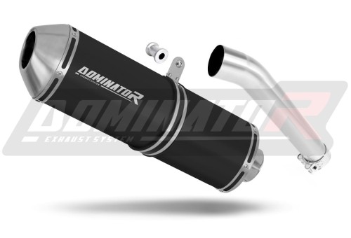 ауспух заглушител DOMINATOR OVR черен подходящо за мотоциклет Yamaha YZF 600 R Thundercat 1996 - 2006