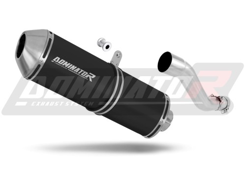 ауспух заглушител DOMINATOR OVR черен подходящо за мотоциклет Yamaha XT 600 TENERE 1987 - 1989