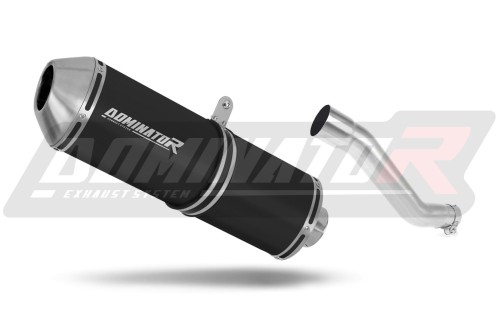 ауспух заглушител DOMINATOR OVR черен подходящо за мотоциклет Yamaha TTR 600 1999 - 2003