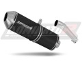 ауспух заглушител DOMINATOR OVR черен подходящо за мотоциклет Yamaha FZS FAZER 600 1998 - 2003