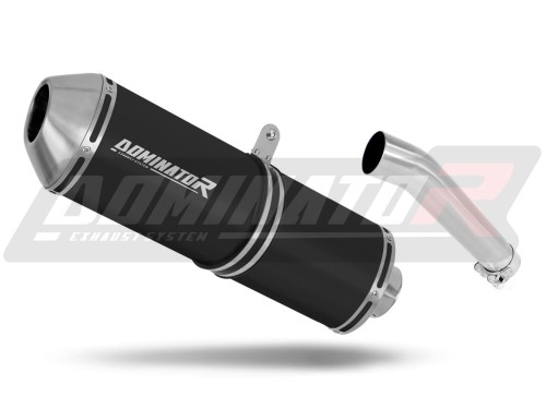ауспух заглушител DOMINATOR OVR черен подходящо за мотоциклет Yamaha FZS FAZER 600 1998 - 2003