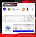 ауспух заглушител DOMINATOR OVR черен подходящо за мотоциклет Triumph TT 600  2