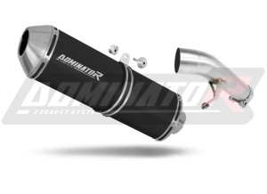 Suzuki GSX 1250 FA 2010 - 2016 ауспух заглушител OVR BLACK + dB killer