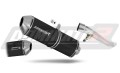 ауспух заглушител DOMINATOR хомологиран OVR черен подходящо за мотоциклет Suzuki GSF BANDIT 1200 2006 - 2007