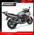 ауспух заглушител DOMINATOR S6 подходящо за мотоциклет Suzuki GSF BANDIT 600 2000 - 2004 2