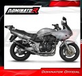ауспух заглушител DOMINATOR S6 черен подходящо за мотоциклет Suzuki GSF BANDIT 1200 2001 - 2005 3