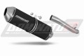 ауспух заглушител DOMINATOR OVR черен подходящо за мотоциклет Suzuki GSXR 1000 K1 - K4 2001 - 2004