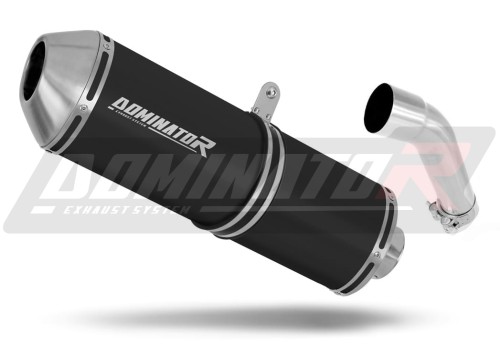 ауспух заглушител DOMINATOR OVR черен подходящо за мотоциклет Suzuki GSR 750 2011 - 2016