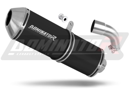 ауспух заглушител DOMINATOR OVR черен подходящо за мотоциклет Suzuki SV 650 2016 - 2023
