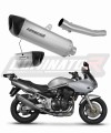 ауспух заглушител DOMINATOR хомологиран титанов HP6 подходящо за мотоциклет Suzuki GSF BANDIT 1200 2001 - 2005