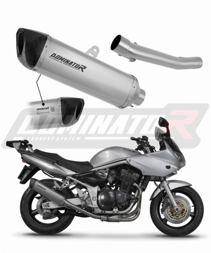 ауспух заглушител DOMINATOR хомологиран титанов HP6 подходящо за мотоциклет Suzuki GSF BANDIT 1200 2001 - 2005