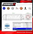ауспух заглушител DOMINATOR хомологиран титанов HP6 подходящо за мотоциклет Suzuki GSF BANDIT 1200 2001 - 2005 4