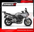 ауспух заглушител DOMINATOR хомологиран HP6 черен подходящо за мотоциклет Suzuki GSF BANDIT 1200 2001 - 2005 3