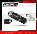 ауспух заглушител DOMINATOR хомологиран OVR черен подходящо за мотоциклет Suzuki GSF 650 BANDIT N / S 2007 - 2016 3