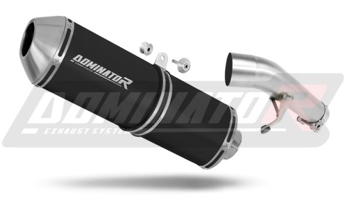 ауспух заглушител DOMINATOR OVR черен подходящо за мотоциклет Suzuki GSF 650 BANDIT N / S 2007 - 2016 3