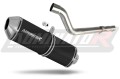 ауспух заглушител DOMINATOR OVR черен подходящо за мотоциклет Suzuki DRZ 400 SM / S