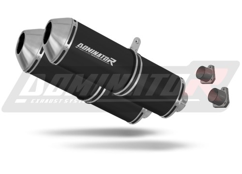 ауспух заглушител DOMINATOR OVR черен подходящо за мотоциклет KTM 990 SMT Supermoto Touring