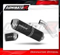 ауспух заглушител DOMINATOR хомологиран OVR черен подходящо за мотоциклет Kawasaki Z750 2004 - 2006 3