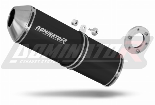 ауспух заглушител DOMINATOR OVR черен подходящо за мотоциклет Kawasaki ZR7 / ZR7S 1999 - 2004