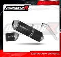 ауспух заглушител DOMINATOR хомологиран OVR черен подходящо за мотоциклет Kawasaki ZX6R 636 2003 - 2004 3