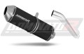 ауспух заглушител DOMINATOR OVR черен подходящо за мотоциклет Kawasaki ZX6R 636 2003 - 2004 3