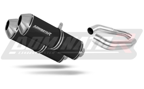 ауспух заглушител DOMINATOR OVR черен подходящо за мотоциклет Honda CBR 1000F DUAL 1988 - 2000