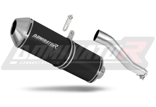 ауспух заглушител DOMINATOR OVR черен подходящо за мотоциклет Honda XRV 750 AFRICA TWIN RD07 1993 - 1995