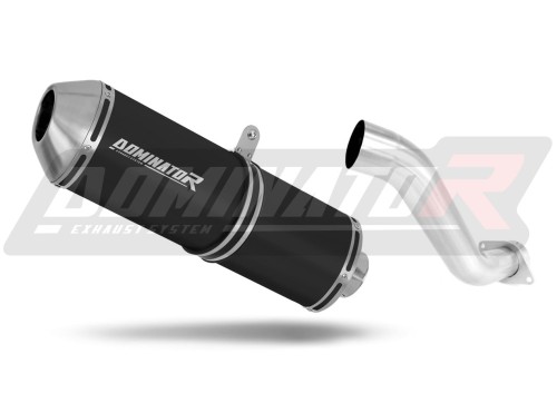 ауспух заглушител DOMINATOR OVR черен подходящо за мотоциклет Honda VFR 750 1993 - 1997