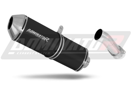 ауспух заглушител DOMINATOR OVR черен подходящо за мотоциклет Honda VFR 750 1993 - 1997