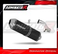 ауспух заглушител DOMINATOR OVR черен подходящо за мотоциклет Honda NC 700 / 750 X 2012 - 2020