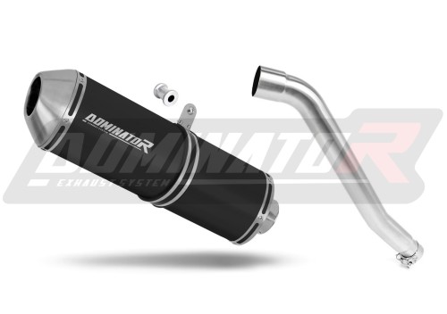 ауспух заглушител DOMINATOR OVR черен подходящо за мотоциклет Honda XL 600 V TRANSALP 1987 - 2000 3