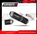 ауспух заглушител DOMINATOR хомологиран OVR черен подходящо за мотоциклет Honda CB 600F HORNET PC41 2007 - 2013 3