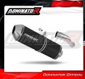 ауспух заглушител DOMINATOR OVR черен подходящо за мотоциклет Honda CB 600F HORNET PC41 2007 - 2013 2