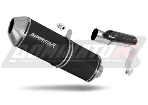 ауспух заглушител DOMINATOR OVR черен подходящо за мотоциклет Honda CB 600F HORNET 2003 - 2006 3
