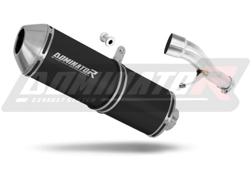 ауспух заглушител DOMINATOR OVR черен подходящо за мотоциклет Honda CB 500 1993 - 2003