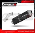 ауспух заглушител DOMINATOR OVR черен подходящо за мотоциклет BMW R1200R 2006 - 2009