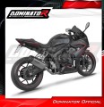 пълна изпускателна система със заглушител DOMINATOR Full System титанов HP6 подходящо за мотоциклет Honda CBR 650 R / E-Clutch 2024 - 2025