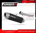 ауспух заглушител DOMINATOR S6 черен подходящо за мотоциклет Suzuki GSF BANDIT N / S 600 1995 - 1999