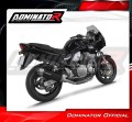 ауспух заглушител DOMINATOR S6 черен подходящо за мотоциклет Suzuki GSF BANDIT 1200 1996 - 2000 2