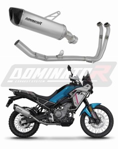 CF MOTO 450 MT 2024 Full system Колектор изпускател титанов ауспух HP6 + dB killer