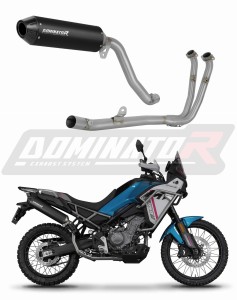 CF MOTO 450 MT 2024 Full system Колектор ауспух заглушител MX2 BLACK + dB killer