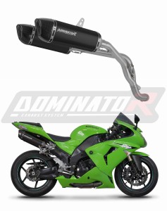 Kawasaki ZX10R 2006 - 2007 ауспух заглушител HP6 BLACK + dB killer